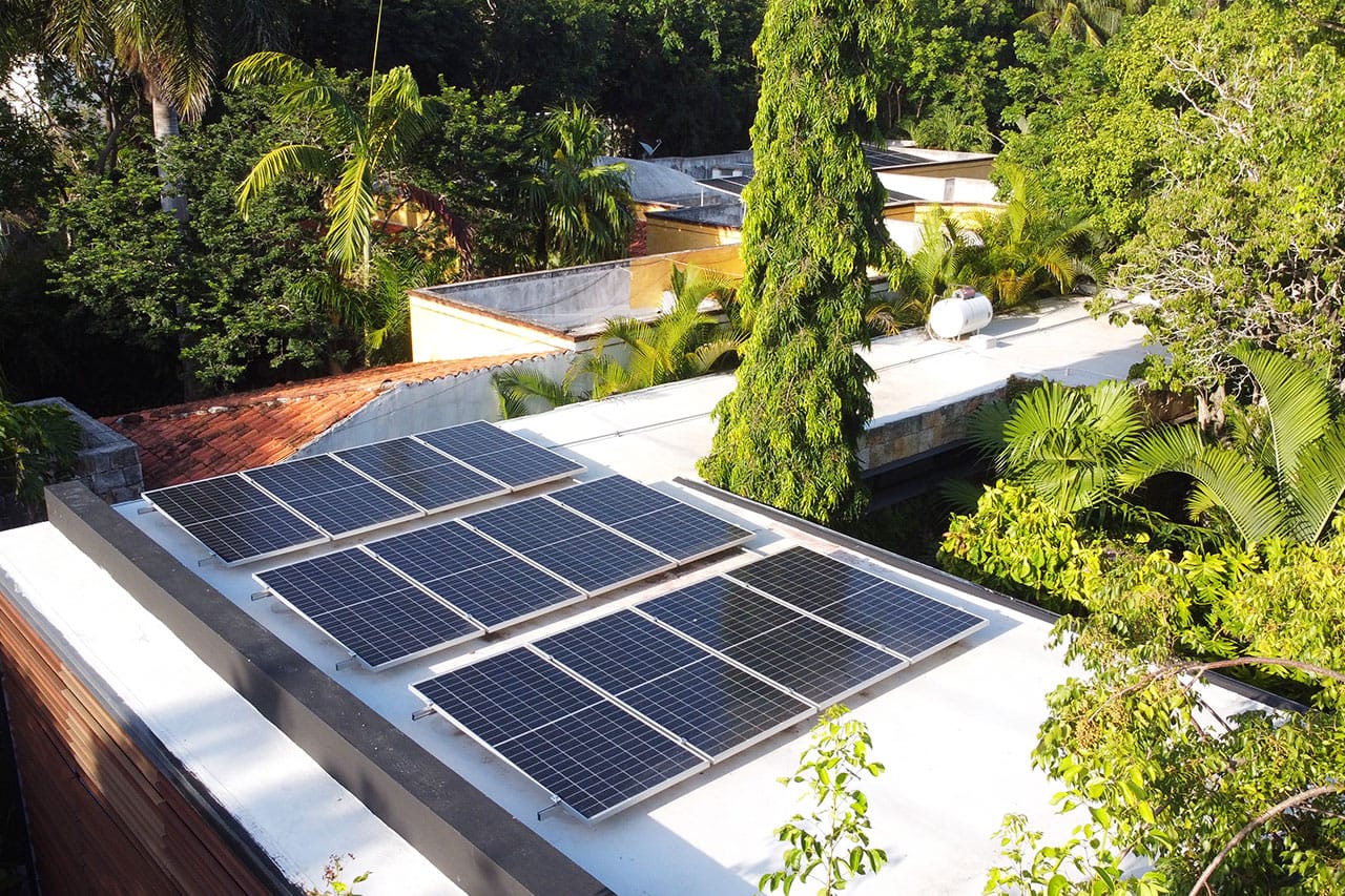 Casa paneles solares mejor calidad
