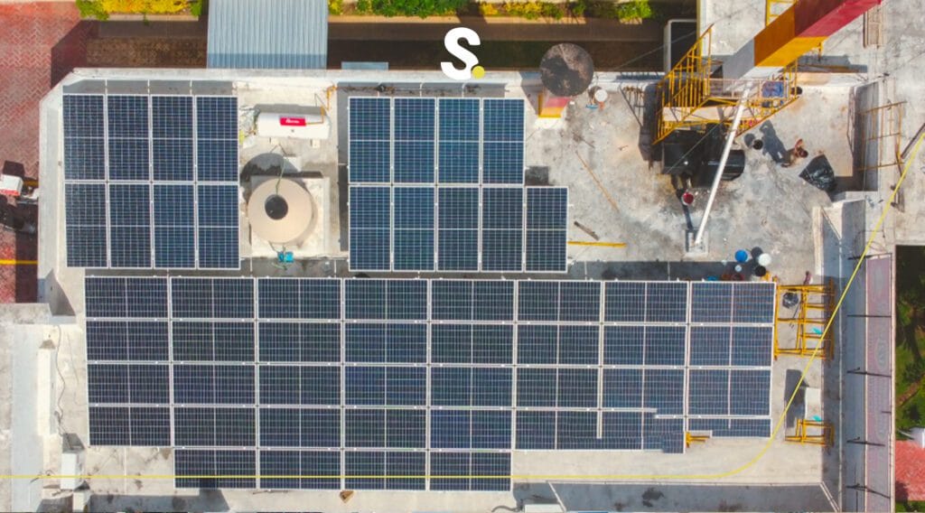 Baterías de litio paneles solares