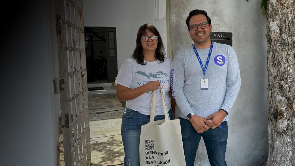 Cliente paneles solares merida